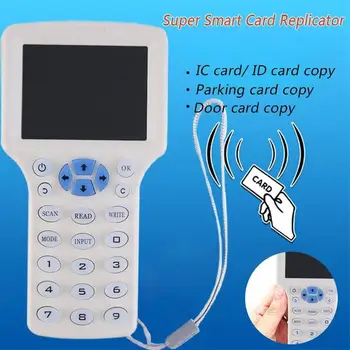 Engleză RFID ID125KHZ Card Reader Program de Criptare Crack Versiune De Card de Acces Duplicator NFC IC 13.56 MHZ Card Scriitor
