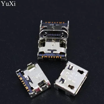 YuXi 100buc incarcator usb Port de încărcare Conector dock pentru samsung G355 Galaxy G313 A8 A8000 A8009 J1 J120 J210F C3590 S7390 s6810