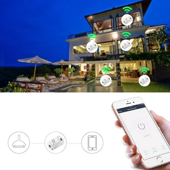 Sonoff Wifi Timer App Telefon Mobil De Control De La Distanță De Control Vocal Comuta Wifi Smart Switch