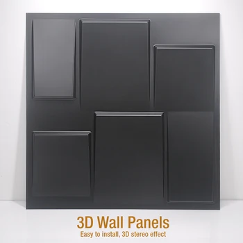 30x30cm 3D faianta panoul de mulaj ipsos de perete 3D autocolante de perete camera de zi tapet mural Impermeabil 3D autocolant Perete Baie Bucatarie
