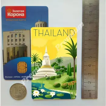 Thailanda suvenir magnet de epocă turistice poster