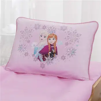 Roz copii somn perna bumbac pernă cu umplutură Elsa și Anna Printesa 3d tipărite 30*45 cm fete de decorare dormitor copil