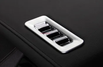 Pentru Cadillac XT5 2016 2017 Mat ABS Crom Interior Interior tablou de Bord fantele de Ventilație Acoperi Trim 2 buc