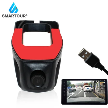 Smartour HD Dash Cam Dvr Dash Camera Auto DVR dvr android recorder Mașină Automată de Navigație Mini Ascund Camera pentru Masina Înregistrare