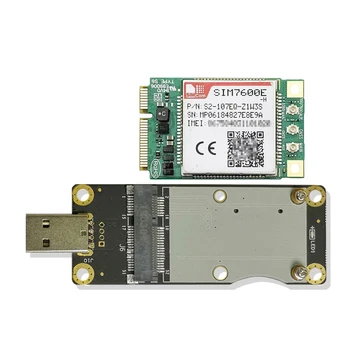 SIMCOM SIM7600 SIM7600E-H mini pcie LTE Cat4 Modul SIM7600E-H-PCIE multi-band LTE-FDD/LTE-TDD/HSPA+/UMTS/EDGE/GPRS/GSM module