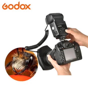 Godox ML-150 GN10 49 52 55 58 62 67 mm Lentile Inele adaptoare Macro Ring Flash Speedlite pentru Nikon Canon Olympus Pentax DSLR