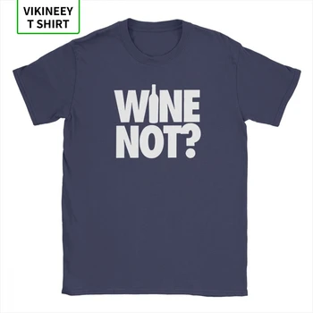 Vinul Nu T-Shirt pentru Bărbați Bar Alcool Bere Băutură Minunat din Bumbac Tricou O de Gât Tricou Maneca Scurta de Vara Topuri