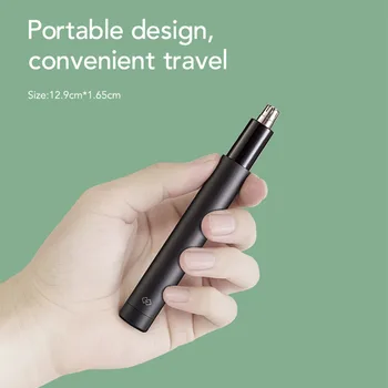 Xiaomi Mini Electric de Tuns Parul Nas HN1 Lamă Ascuțită Spălare Corp Portabil Minimalist Design rezistent la apă în condiții de Siguranță Pentru Familia Utilizarea de zi cu Zi