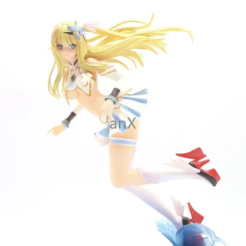 24 CM Fata Sexy Anime PVC Figura Azur Lane Ilustru Owaranai Ochakai Joc Akagi Fete Sexy Acțiune Figura Anime Japoneze Jucarii