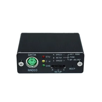 Despre CW2019 Automată Cheie Mână de Formare CW Cutie de Interfață Suporta Dual de Monitorizare A UV Mână Audio T1223