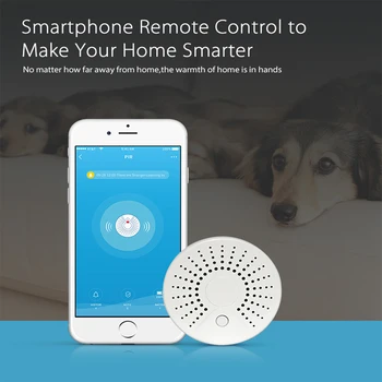 Wifi Detector de Fum cu Senzor de Alarma de Securitate Wireless de Alarmă Sistem de Control de la Distanță APP Alerte dispozitivele IoT Tuya Smart Home