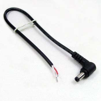 10buc 5.5x2.5mm 5.5x2.1mm 4.8x1.7mm 4.0x1.7mm 3.5x1.35 mm DC Plug cu Cablu de sex Masculin Prize Conector Adaptor Total Lungime 30cm