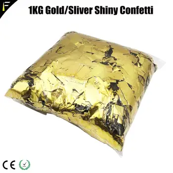 Aur Argint 4KG Confetti din Hârtie Pentru Etapa Confetti Curcubeu Mașină în Nunta de Hârtie Colorată de salve de tun Aparat Dedicat