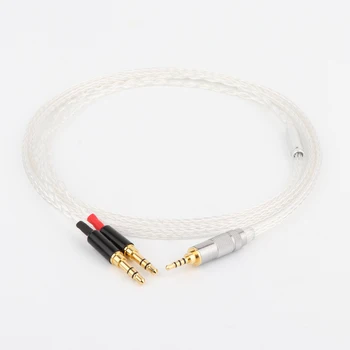 HI-end 8 Nuclee OCC 7N Argint Placat cu 2,5 mm Echilibrat Căști upgrade cablu cablu Pentru Hifiman SUNDARA he400i he400s HE560