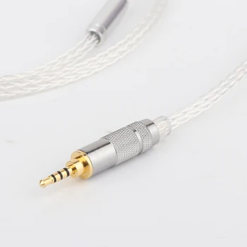 HI-end 8 Nuclee OCC 7N Argint Placat cu 2,5 mm Echilibrat Căști upgrade cablu cablu Pentru Hifiman SUNDARA he400i he400s HE560