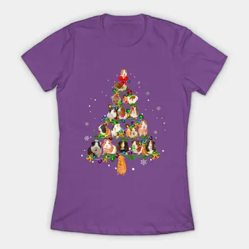 Porc de guineea Pom de Crăciun - Crăciun Femei T-Shirt