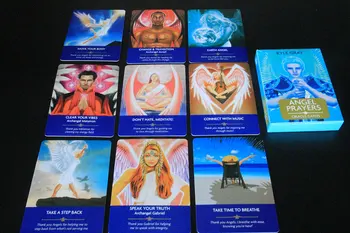 Carte de Tarot Oracle Rugăciuni Înger Vrăjitorie Provizii de Bord Jocuri Divinație pentru Adulți și Copii, Carti de Joc