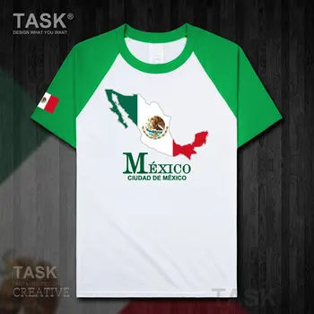 Statele unite, Mexic, Statul Mexico MEX Bărbați T-shirt Casual Nou Top cu Maneci Scurte Tricou Haine Țară Hartă Echipa Țară 50