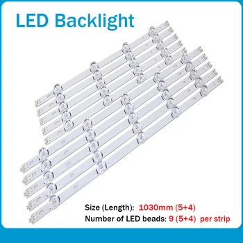 Noi 10 BUC/set de Fundal cu LED strip pentru LG 50LB5300 50LF5800 50lb650v INNOTEK DRT 3.0 50 inch, UN B 6916L-1978A 1979A 1982A 1983A