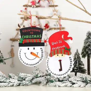 Taoup Calendar de Craciun Craciun Fericit Decoratiuni pentru Casa Noel Xmas 2021 Cadouri de Anul Nou Moș Crăciun Păpuși Elf Decor Navidad