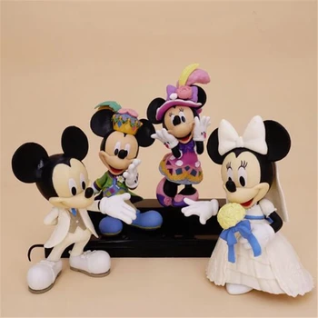 Disney Mickey Minnie Mouse, Donald Duck Acțiune Figura Model De Papusa De Desene Animate De Copt Tort De Nunta De Decorare Ziua De Nastere Partid Decor