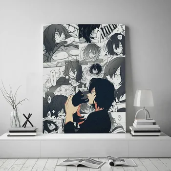 Shota Aizawa Eroul Meu mediul Academic anime Încadrată în Ramă de Lemn Panza poster Pictura Arta de perete decor camera de Studiu Acasă Decorare Printuri