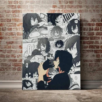 Shota Aizawa Eroul Meu mediul Academic anime Încadrată în Ramă de Lemn Panza poster Pictura Arta de perete decor camera de Studiu Acasă Decorare Printuri