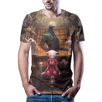 2020 nouă bărbați 3D T-shirt de imprimare rapidă de uscare top de vara tricou cu maneca scurta tricou