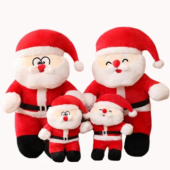 25-80CM Crăciun Jucării de Pluș Mos Craciun Perna Xmas Decor Petrecere Păpuși de Anul Nou Cadouri pentru Copii