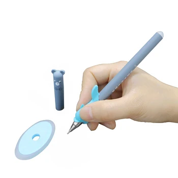56Pcs/Set Pix cu Gel 0.5 mm Elevii Magic Erasable Pen Lavabil Mâner Refill Rod Albastru Cerneală Neagră Școală Biroul Scris de Papetărie