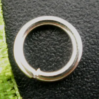 500Pcs DIY Rotund Deschis Sari Inele Bijuterii de Luare Gros de 1 mm, 6mm/8mm/10mm, Placate cu Aur/Argint Ton