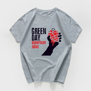 2020 noi de vara Celebra trupa Green Day t shirt femei din bumbac liber Topuri&Tricouri femei trupa de Rock Hip-Hop streetwear femei haine