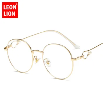 LeonLion Vintage Rotund Ochelari De Soare Pentru Femei Brand De Lux Ochelari De Soare Femei/Bărbați Ochelari De Soare Retro Femei Oglindă Oculos De Sol Feminino