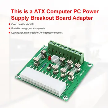 24/20-pin ATX de PC Computer de Alimentare Breakout Bord Adaptor Modul de Extensie DIY Kituri pentru desktop de calculator