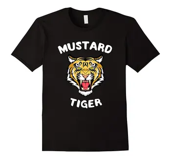 Trailer Park Muștar Tigru T-Shirt - Bărbați, Femei, Fete, Baieti Stil Vintage Tricouri Maneca Scurta Amuzant Amuzant De Imprimare Topuri Bărbați
