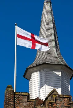 Steagul Angliei 3x5 ft St George ' s Cross Red White English National Banner Saint parada Festivalului Acasă Decorare de moda