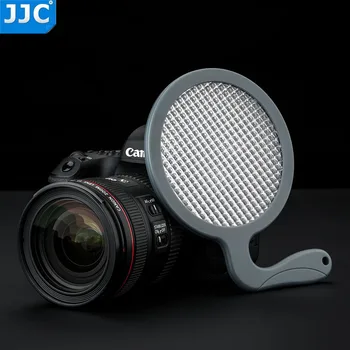 JJC 95mm Mână balansul de Alb Filtru pentru Canon Nikon Sony Fuji Olympus Panasonic DSLR SLR aparat de Fotografiat Mirrorless Lentile Gri Card