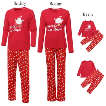 LILIGIRL Familie Pijamale Crăciun Potrivire Haine Fete de Familie Costume, Costum pentru Tatăl, Mama, Fiul, Fiica Seturi de Îmbrăcăminte