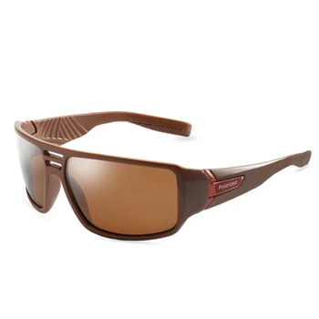 Glitztxunk Moda Polarizat ochelari de Soare Barbati Pătrat Negru Retro Brand Designer de Epocă de Conducere Ochelari de Soare Pentru bărbați Ochelari de protectie UV400