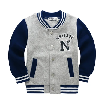 Jachete de primavara pentru Băiat Strat de baseball Jacheta Bomber Băiatului Hanorac Jacheta de Toamna Mozaic copii Copii Jacheta