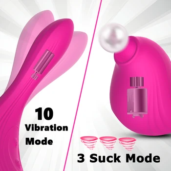 FLXUR Suge Vibratorul pentru Femei Vagin Vibrator Vibrator pentru Masaj Fraier Biberon Stimulator Clitoris Jucarii Sexuale pentru Femei Cupluri