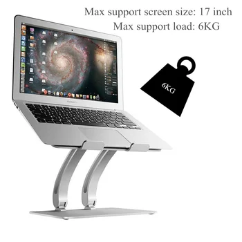Aluminiu Suport pentru Laptop Înălțime/Anlge Reglabil Multifuncțional Tablete Carte Notebook Răcire Suport pentru MacBook Air Pro 11-17 inch