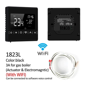 AC85~250V Termostat Wifi 16A Încălzire Electrică Termostat Ecran LCD Tactil Inteligent Pardoseală Caldă Temperatura Camerei Controller Backligh