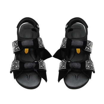 Koovan Femei Sandale 2020 Noua Celebritate Inspirat de Cristal Sandale Zână Cârlig & Bucla de Arc Platforma Pantofi de Plaja Roman de Pantofi Fete
