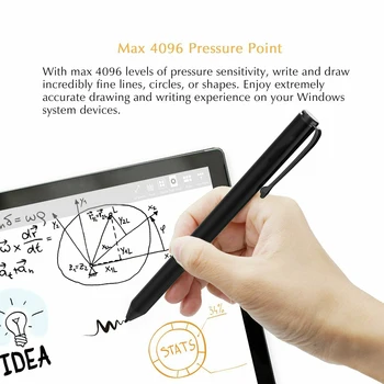 4096 Presiune Stylus Pen pentru Microsoft Surface 3 Pro 3 Pro 4 Pro 5 Pro 6 Du-te Carte