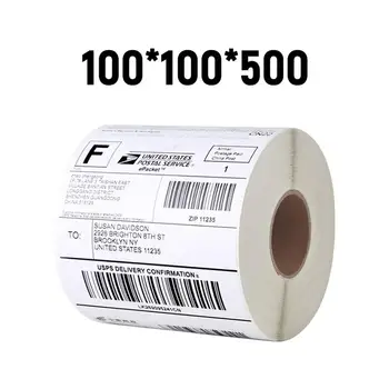 Etichete termice Compatibile Adresa de Livrare Internet Poștale Înlocuire Etichete Pentru Dymo Labelwriter 4XL Printer 100*100mm 500pcs