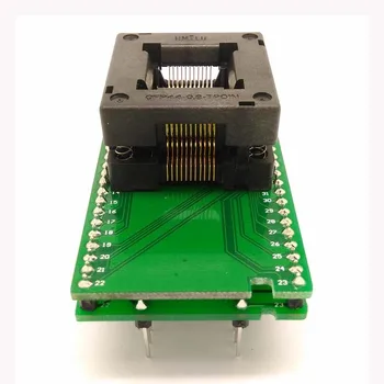 TQFP44 FQFP44 QFP44 să DIP44 de Programare Socket OTQ-44-0.8-14 Teren de 0,8 mm IC Dimensiunea Corpului 10x10mm Adaptor SMT /SMD Test Soclu