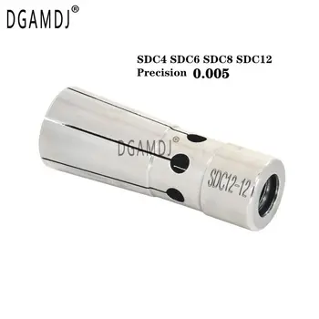 Noi de Înaltă Precizie SDC SDC4 SDC6 SDC8 SDC12 CNC Spate Tensiune de Primăvară Diametru Mic Chuck Groapă Adâncă de Prelucrare, Precizie 0,005 mm