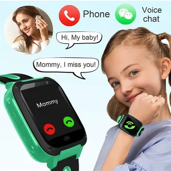 S4 Copii Ceas Inteligent Telefon KG/GPS Cartela SIM Copilul SOS de Localizare Camera Ecran Smartwatch Ceasuri de telefon 2G