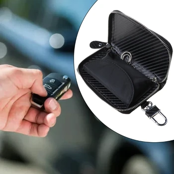 Anti-theft Auto Key Fob Garda Semnal de Blocare Husă Scut Protector RFID Protectie Semnal de Blocare de Securitate Cutie D0UC